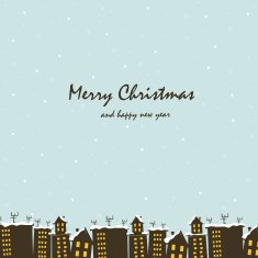 Beautiful Christmas card N3