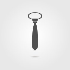 icon tie with shadow N2