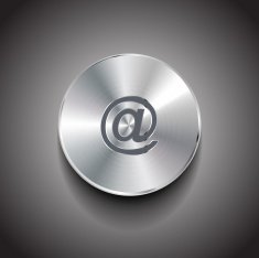 Vector e-mail button