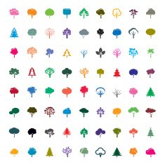Collection of Color Trees N3