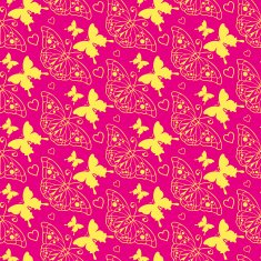 Pink butterfly wallpaper N2