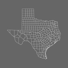 Texas Map N8