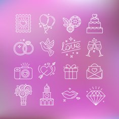 Wedding Icons N32