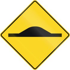 Road Bump In Canada N2