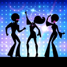 Disco party Vector illustration N3