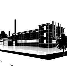 factory building with offices and production facilities N12