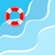 Lifebuoy on the water N2