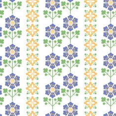 Art Deco Vector Seamless Pattern N13