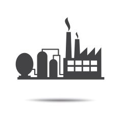 Factory Vector icon N2