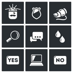 Lie detector Check the lies and truth Vector Illustration N2