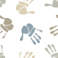 Human hands seamless pattern N2