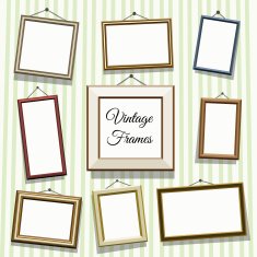 Vintage photo or picture frames N2
