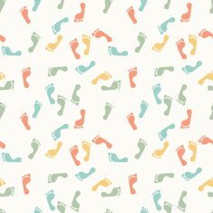 Footprints pattern