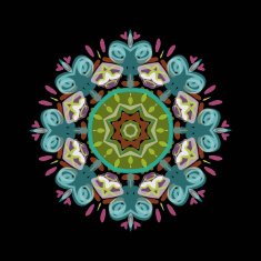 Arabesque ornament for your design N28