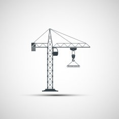 logo construction crane N2