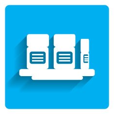 Pharmacy shelf icon N2