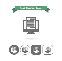 Electronic health record icons
