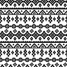 Tribal art ethnic seamless pattern N30
