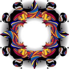 asian ornament N38