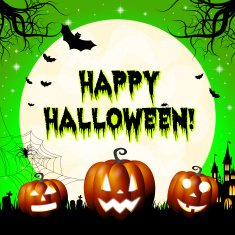 Halloween card N45