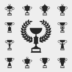 Trophy Icons Set N3