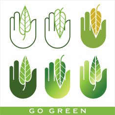 vector collection of ecological symbols