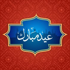 Eid-Ul-Fitr Vector Illustration Greeting Card N14