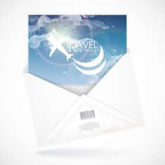 Postal Envelopes With Greeting Card N15