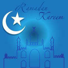 Ramadan Kareem Vector Illustration Greeting Card N37