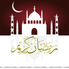 Ramadan Kareem Vector Illustration Greeting Card N38