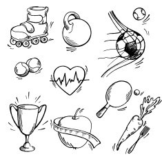 Set of sport icon N2