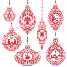 Christmas Nativity Ornaments