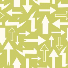 Seamless abstract pattern with arrows