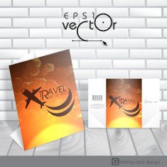 Greeting Card Design Template N97