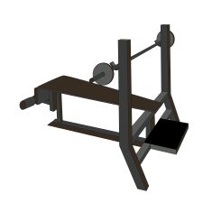 Sports Trainer Simulator Isolated Vector Illustration N8