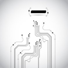Abstract background - Technology Growth Concept