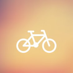 Bicycle thin line icon N7
