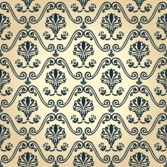 Seamless wallpaper decor vintage Abstract background