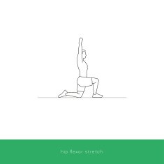 Fitness Icon Workout - hip flexor stretch