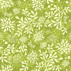 Green underwater plants seamless pattern background