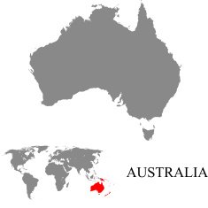 Australia Map N24