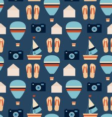 Holiday traveler pattern