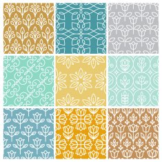 Vector set of linear simple patterns