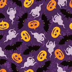 Halloween seamless pattern N74