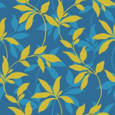 Seamless Pattern with floral ornament N204