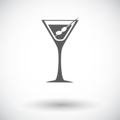 Martini single icon N4