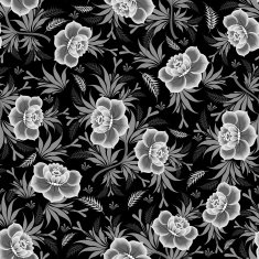 Seamless Floral Pattern N1566