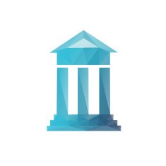 Architecture icon abstract isolated on a white backgrounds vector illustration