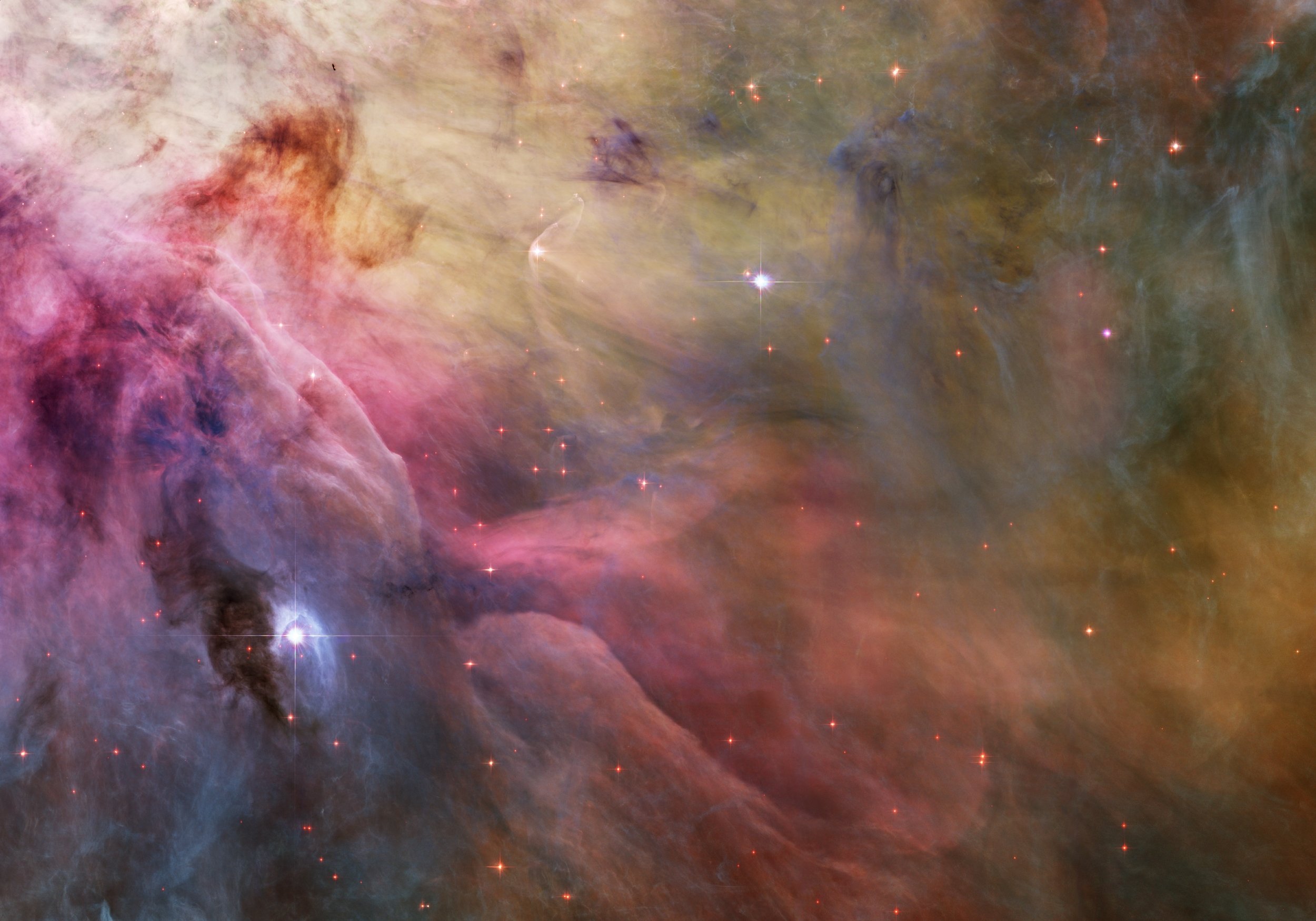 Nebula emission free image