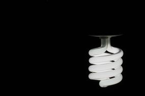 white filament lamp